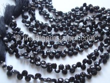 Black Spinel Faceted Coin